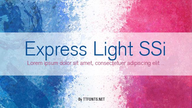 Express Light SSi example